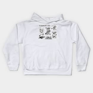 the Mountain Goats pattern Kids Hoodie